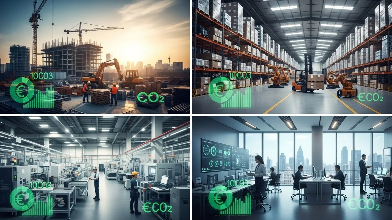 7 gaspillages lean environnement durable cas pratiques industrie