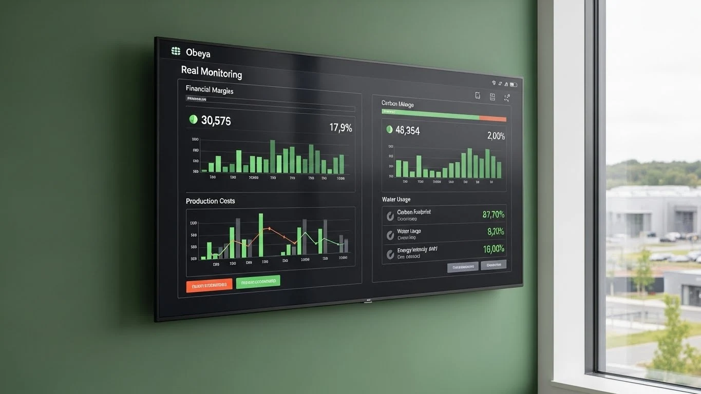 Tableau de bord des indicateurs de performance durable et Lean Accounting - Expertise Theos Consulting