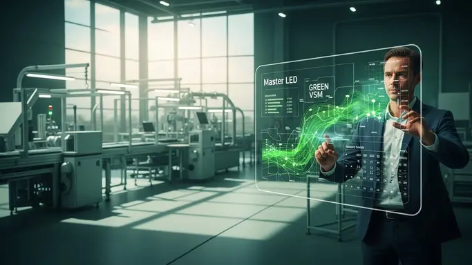 Certification Master LED : Expertise en ingénierie de décarbonation et Green VSM - Theos Consulting